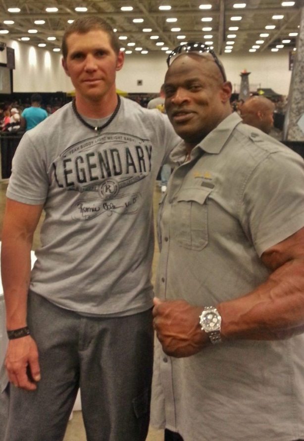 Me and the 8 time Mr. Olympia. 